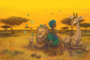  Princesa Pintura - Nuru la princesa africana de Adelaida